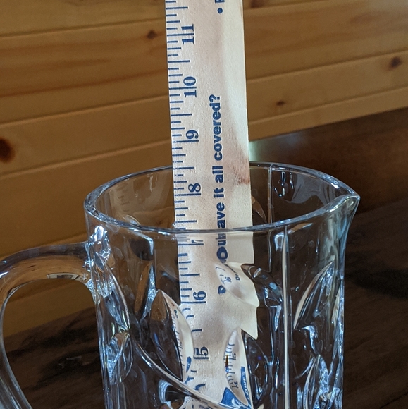 Holiday Sangria or Mimosas! Heavy Royal Crystal Italiana Pitcher. - Picture 9 of 16